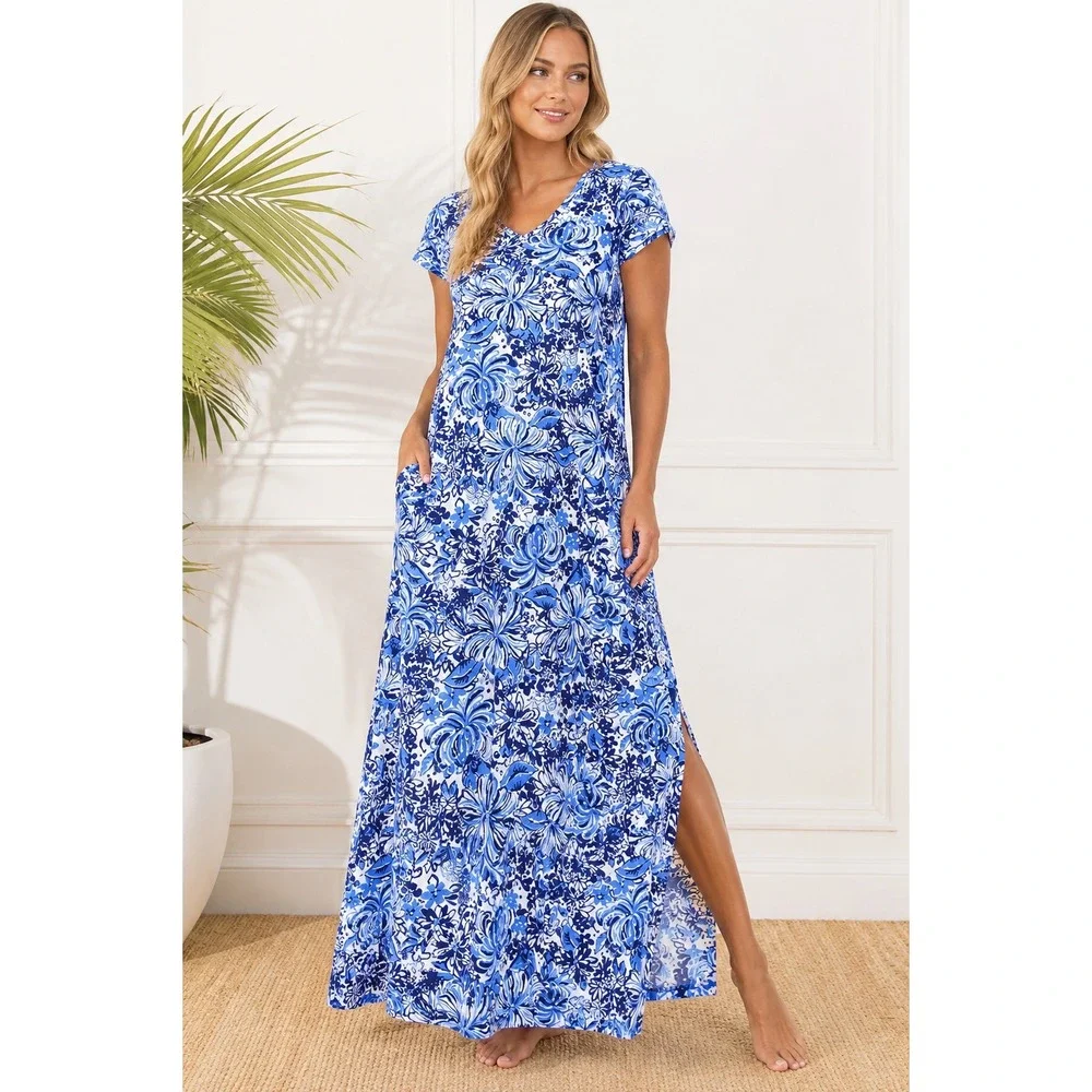 woman crochet dress Cozumel Colour:Royal-Blue color: Blue THE ATTICO Crochet Mini but yet unexplored